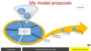 My model proposals
Introduction Business Model & Case study Proposal & Conclusion
25
25
 