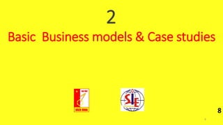 2
Basic Business models & Case studies
8
8
 