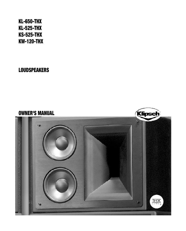 klipsch kl 525