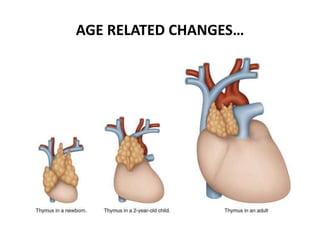 AGE RELATED CHANGES…
 