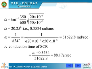 Prof. T.K. Anantha Kumar,  E&E Dept.,  MSRIT 
