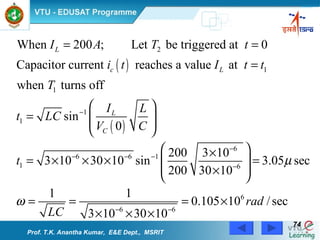 Prof. T.K. Anantha Kumar,  E&E Dept.,  MSRIT 