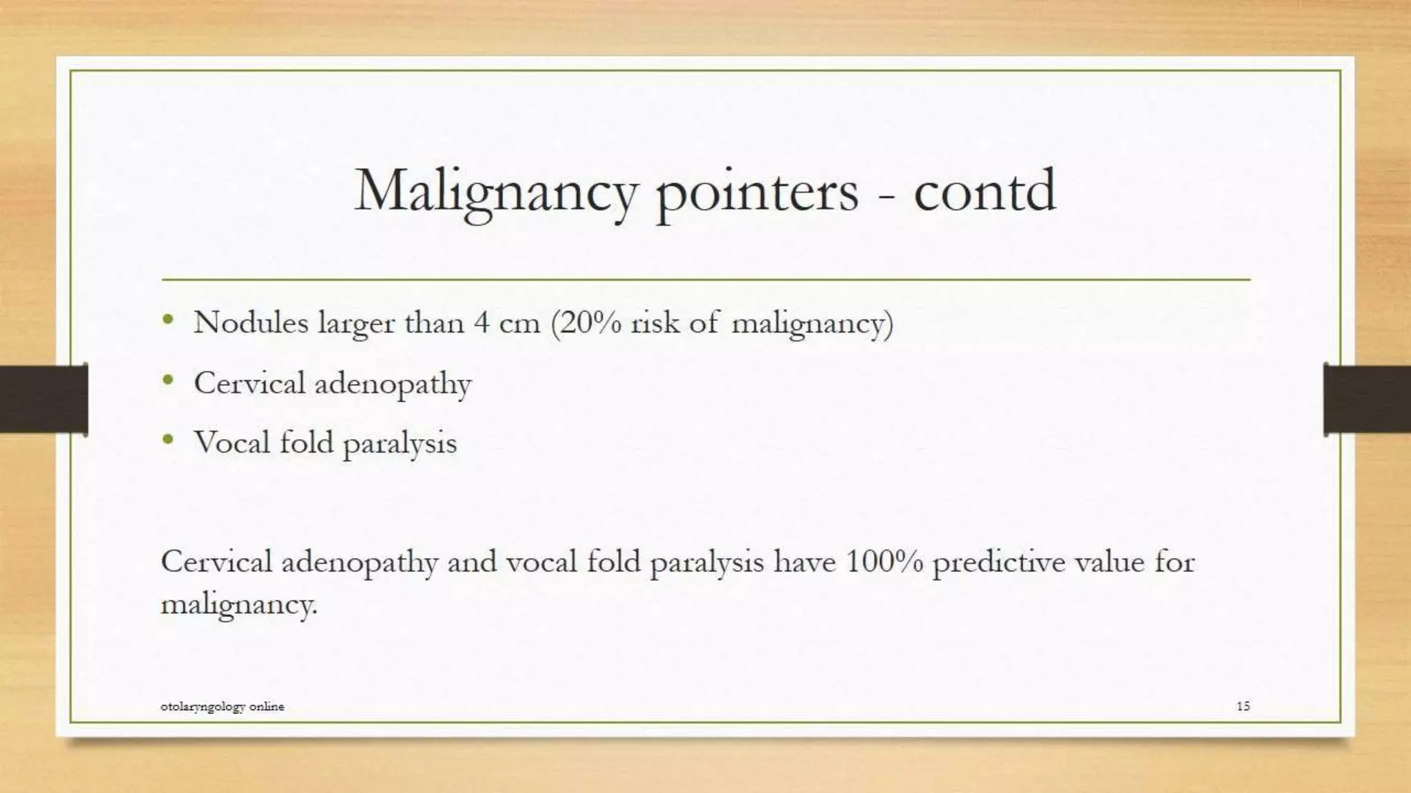 Thyroid nodule management