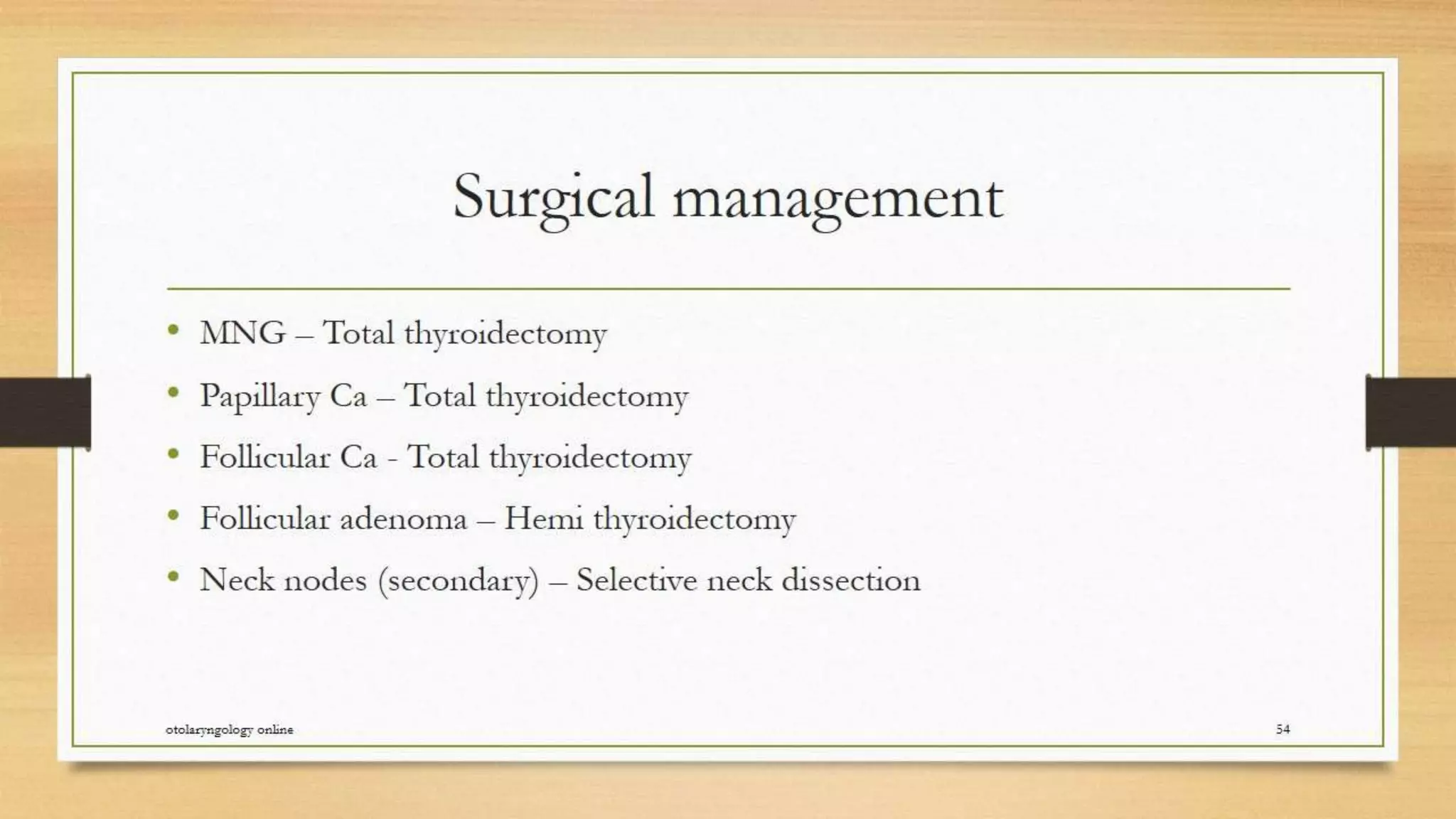 Thyroid nodule management