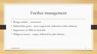 Thyroid nodule management