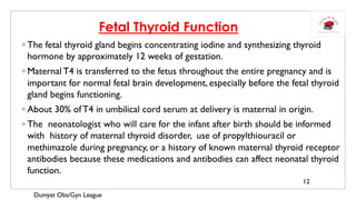 Thyroid Gland and pregnancy | PDF