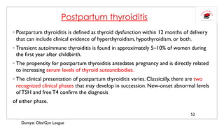 Thyroid Gland and pregnancy | PDF