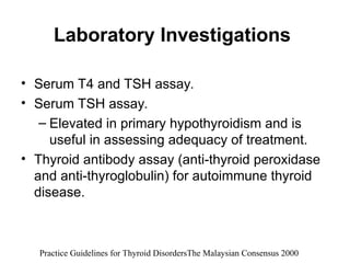 Lab Hypothyroid thyroid hormones, hyper/hypofunction.ppt