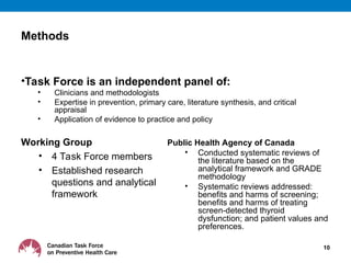 Canadian Task Force 2019 Guidelines on Screening for Asymptomatic ...