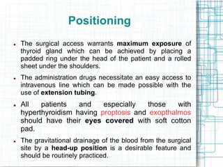 Anesthesia: Thyroid and Parathyroid | PPT