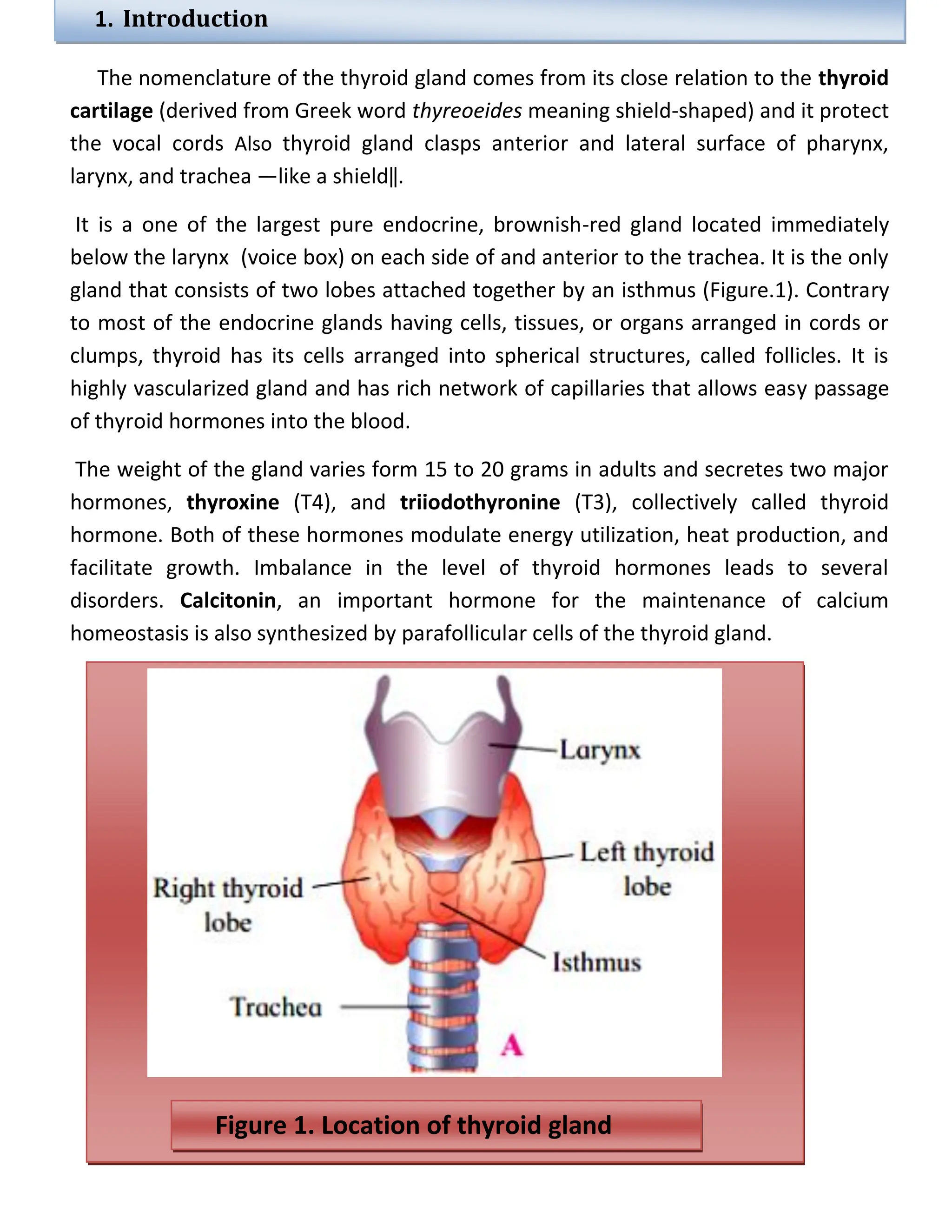 THYROID AND PARATHYROID GLAND BY HARSHAL | PDF