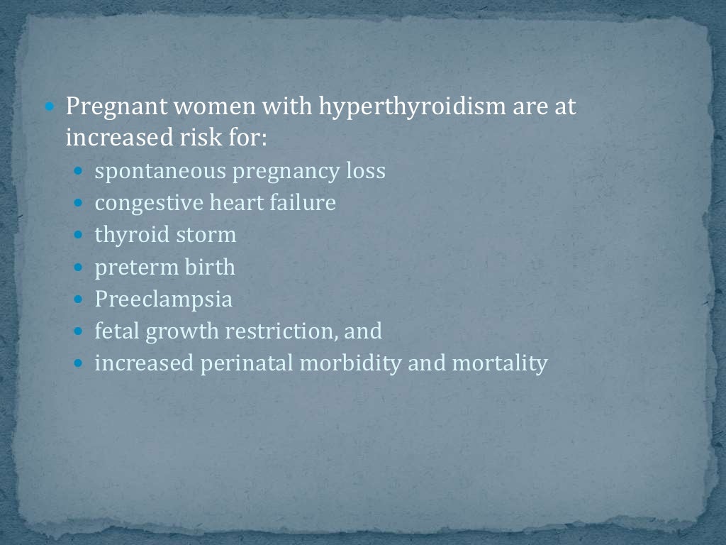 Thyroid disease and pregnancy ppt