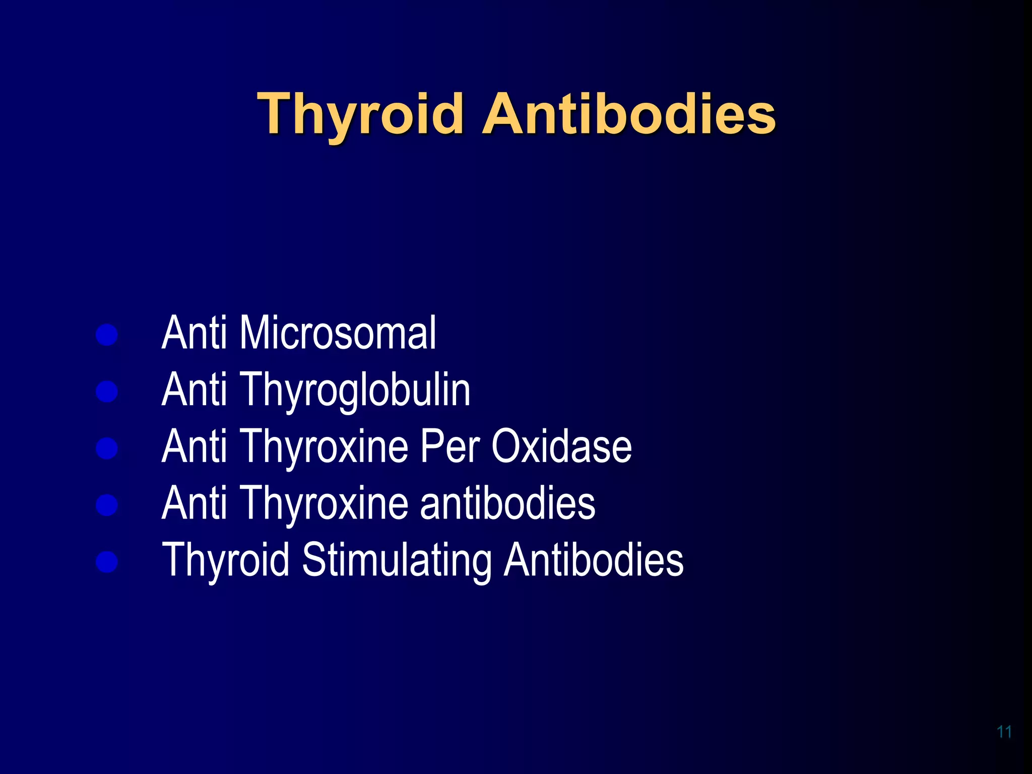 Thyroid disorders (hyperthyroidism & hypothyroidism) | PDF