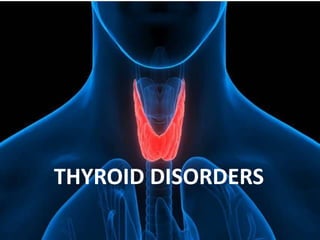 THYROID DISORDERS
 