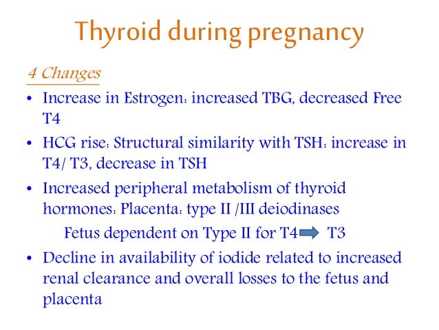 What is normal tsh in pregnancy