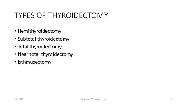 subtotal thyroidectomy