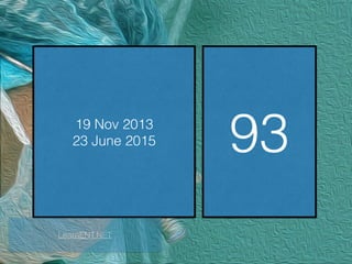 19 Nov 2013
23 June 2015 93
LearnENT.NET
 