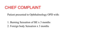 Comprehensive Case Study on Thyroid Eye Disease and Ocular Symptoms | PPTX