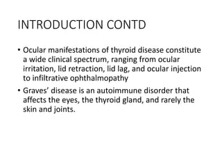 Thyroid eye disease | PPTX