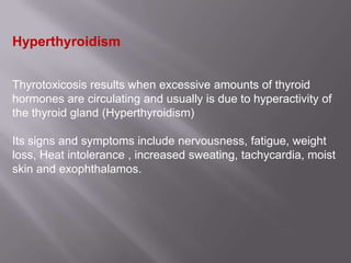 Thyroid function | PPTX