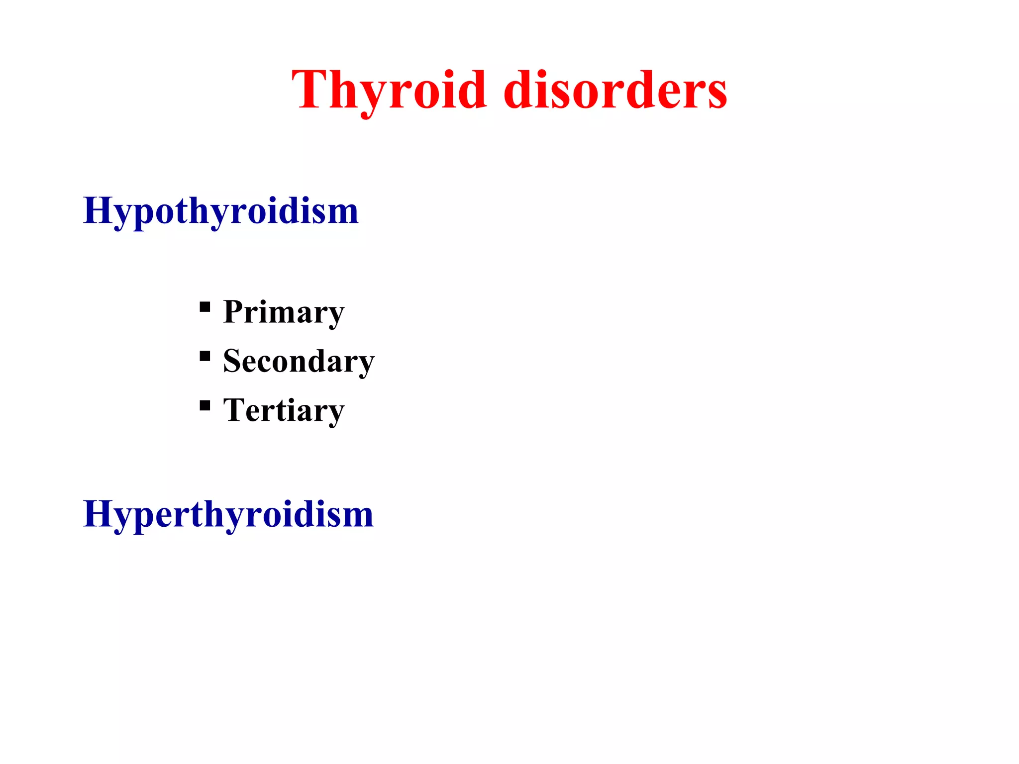 Thyroid function tests | PPT