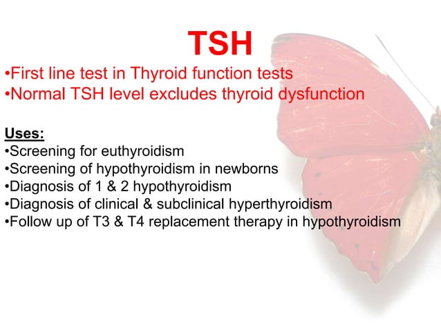 Thyroid function tests | PPTX