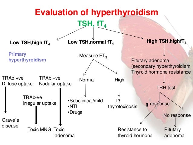 Thyroid Function Test Interpretation Chart