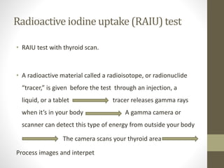 Thyroid function tests.pptx | Thyroid Disorders | Endocrine and ...