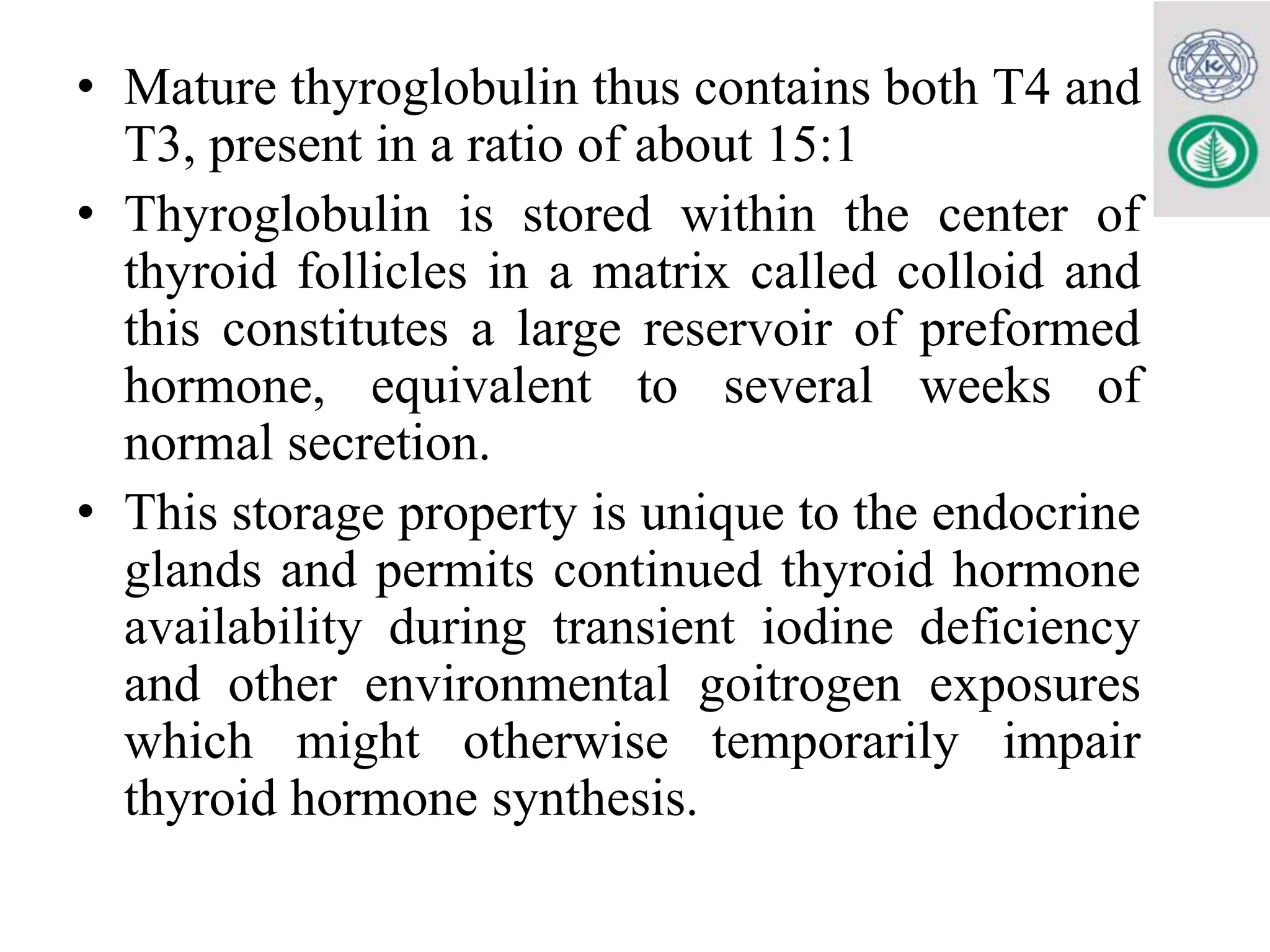 Thyroid function tests for MBBS, LAB. MED & BDS.pptx