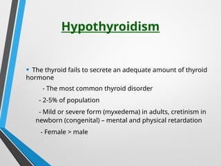Comprehensive Overview of Thyroid Function Tests and Disorders | PPT