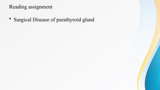 Comprehensive Overview of Surgical Diseases of Thyroid and Parathyroid ...