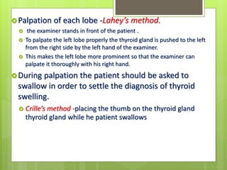 Lahey Incision Thyroid nodule evaluation | PPTX