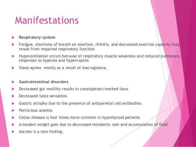 Weight gain and parathyroid