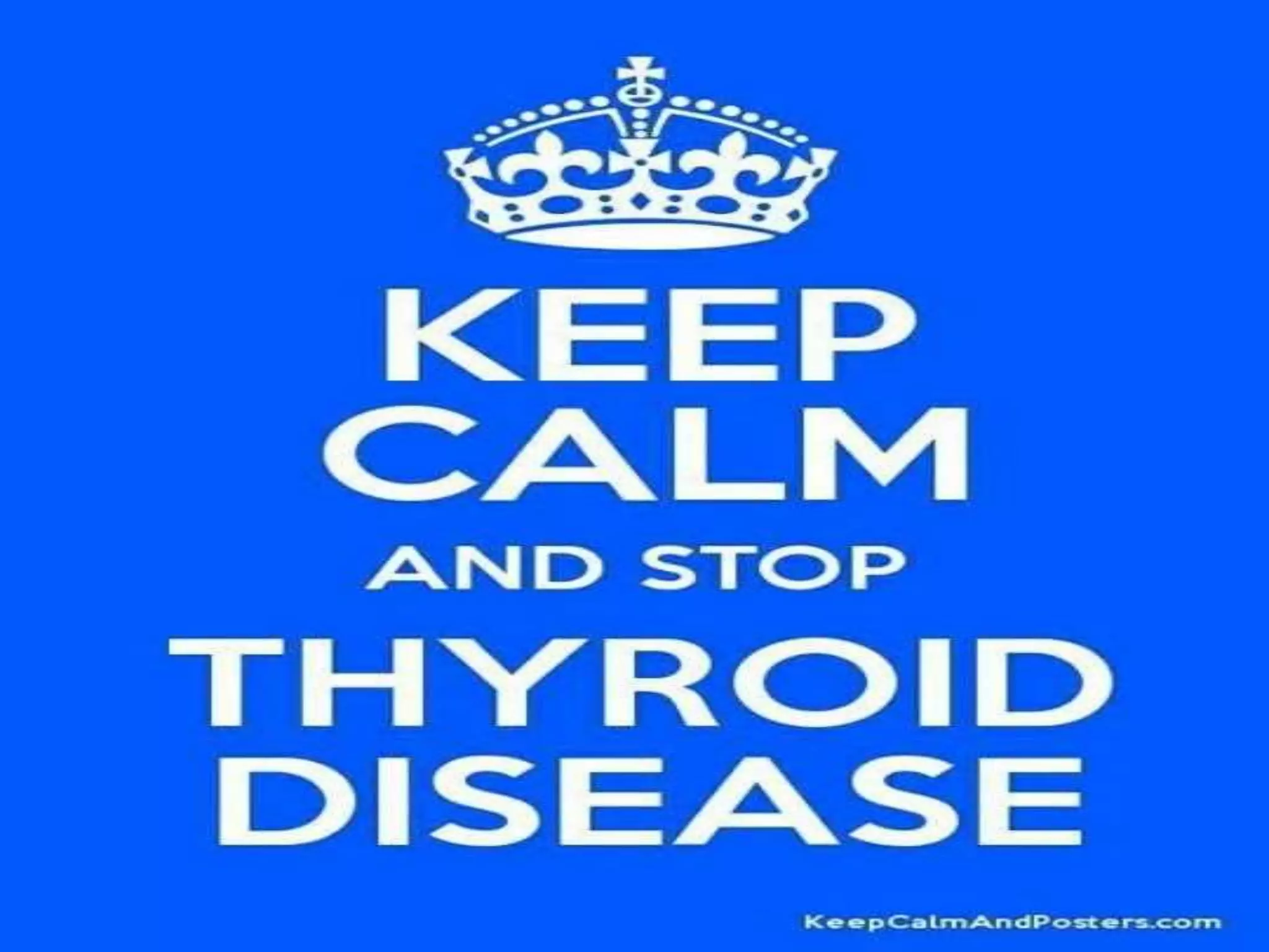 Thyroid presentation