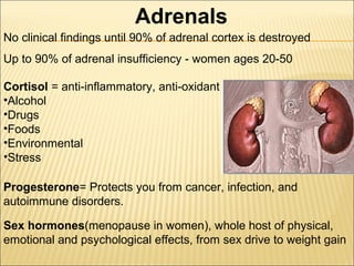 Thyroid stress and inflammation