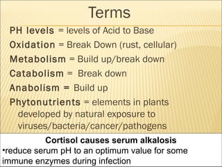 Thyroid stress and inflammation