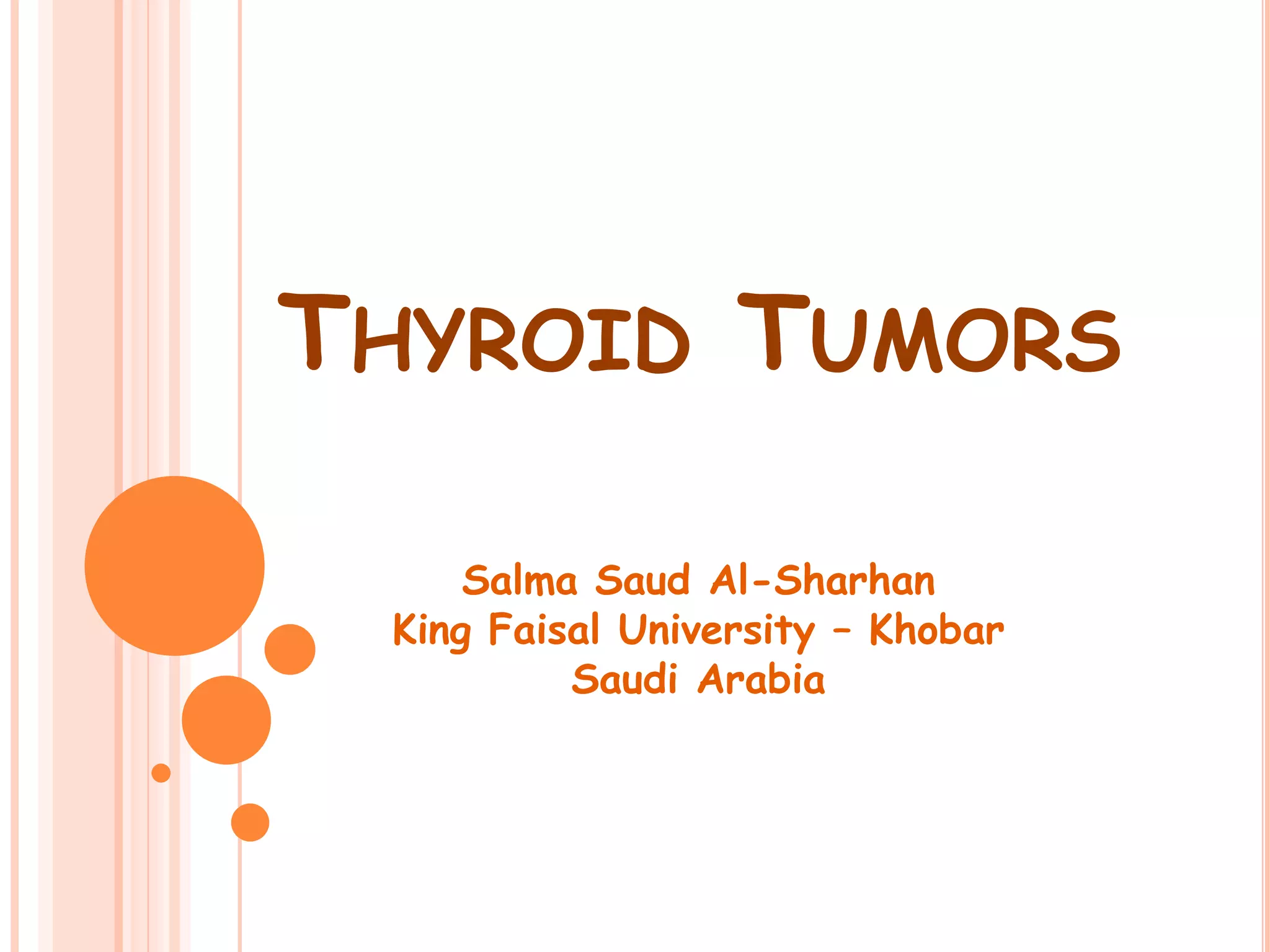Thyroid Tumor