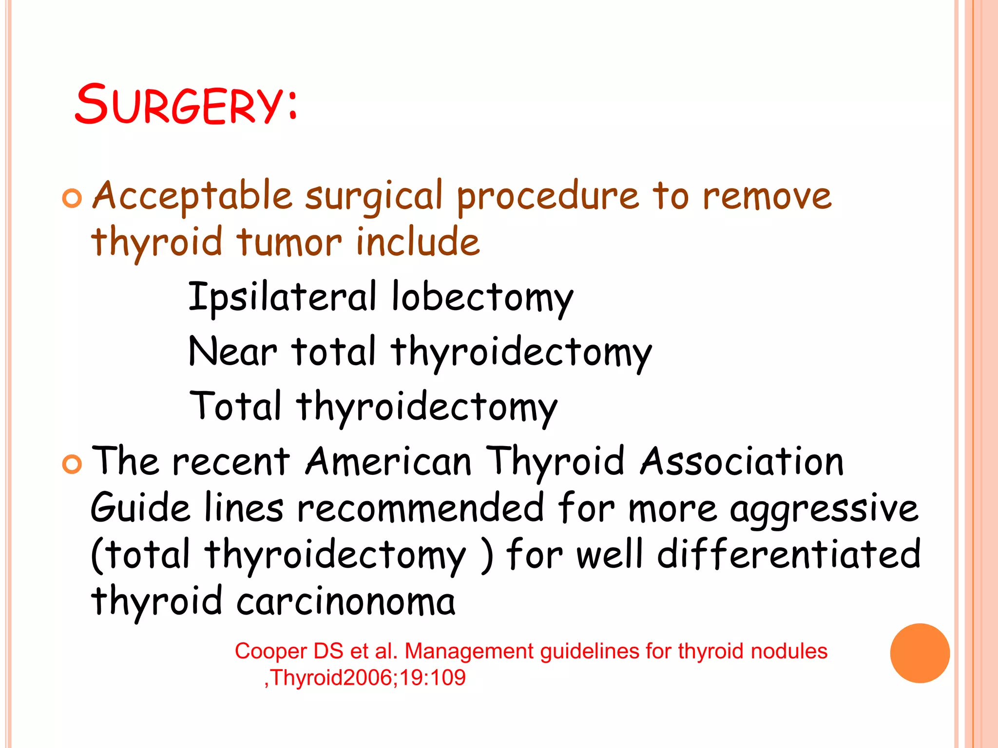 Thyroid Tumor