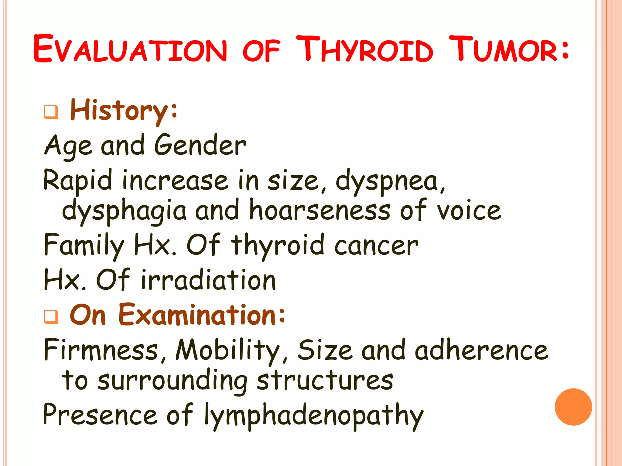 Thyroid Tumor