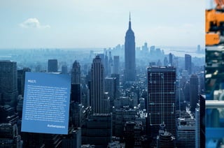 14 15
MULTI.
MULTI is revolutionizing the elevator industry. Based on
Transrapid technology, thyssenkrupp is developing arope-free elevator system in which the cabins move both
vertically and horizontally. In a single shaft multiplecabins can be operated independent of one another, thus
increasing the overall transport capacity of a shaft by upto 50%. The space that the elevator occupies in a building
can be reduced by a similar amount. MULTI providesarchitects with completely new possibilities in the planning
and design of buildings, allowing for higher structuresand entirely new forms and uses. In addition, MULTI
re­quires smaller shafts than standard elevators, which
can increase the usable floor and living space of a build­-
ing by up to 25%. A further advantage is that MULTI cab­
ins travel through the system at speeds of up to 5 meters
per second. This means that passengers have to wait no
longer than 15 or 30 seconds for the next available cabin.

#urbanspaces
 