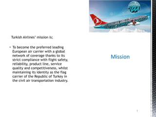 TURKISH AIRLINES SWOT ANALYSIS | PPTX