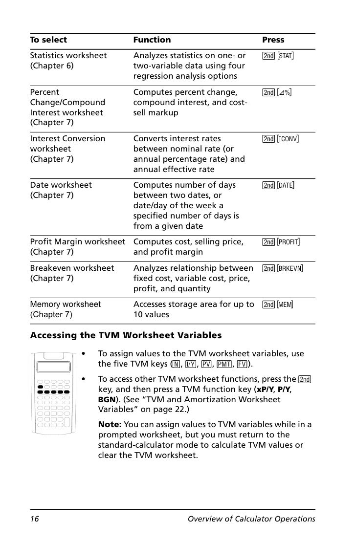 worksheet Compound Interest Problems Worksheet ti ba 2 plus rus calculator operations 15 20 to select function pressstatistics worksheet