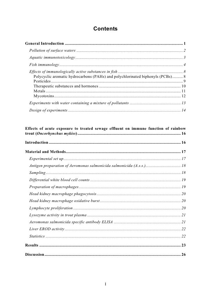 Fish immunology phd thesis
