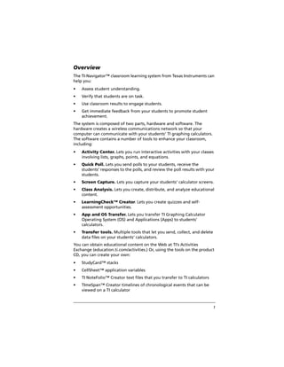 TI Navigator Installation Guide | PDF