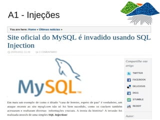 A1 - Injeções
 