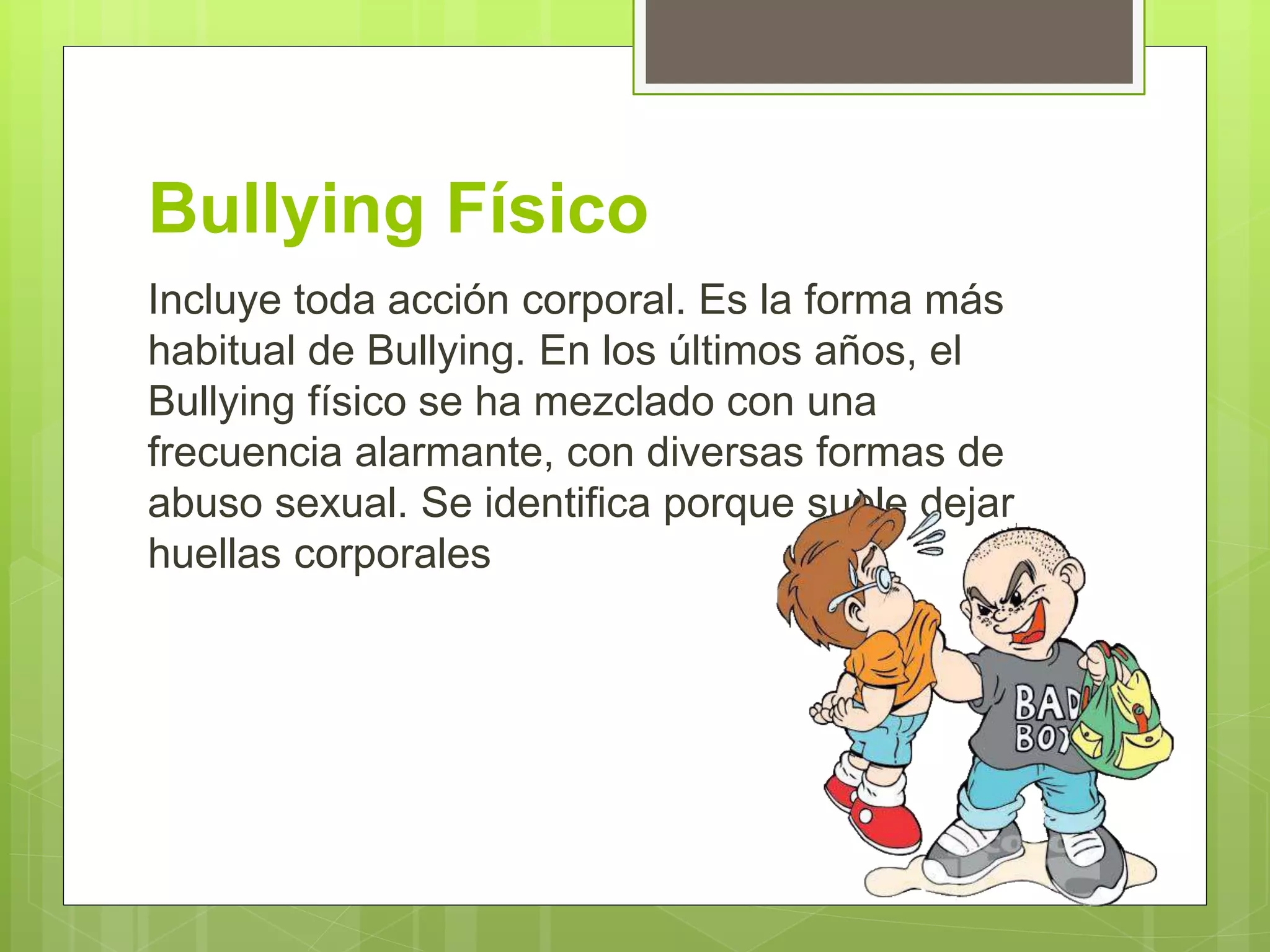 Bullying Físico: Características, Causas, Consequências – UBQGGK