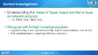 •
•
•
•
•
Current Investigations
 