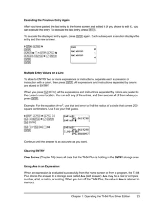 TI 84/84+Guidebook | PDF