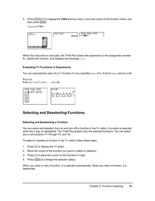 TI 84/84+Guidebook | PDF