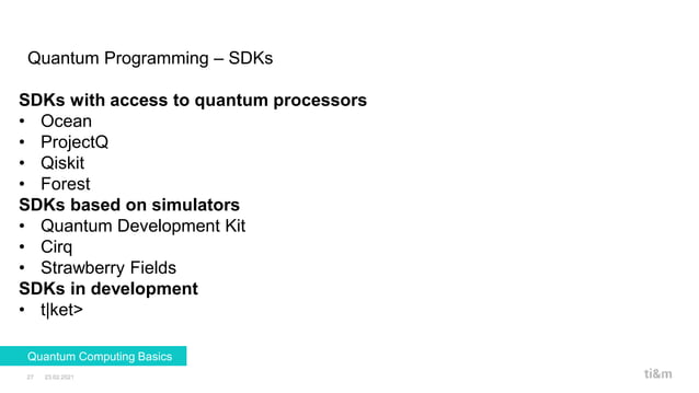 Quantum Computing Basics | PPTX